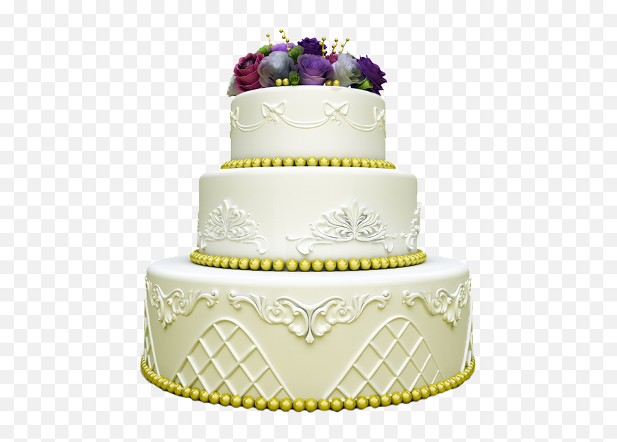 Decorative Wedding Cake Transparent - Transparent Background Wedding Cake Png,Cake Transparent Background