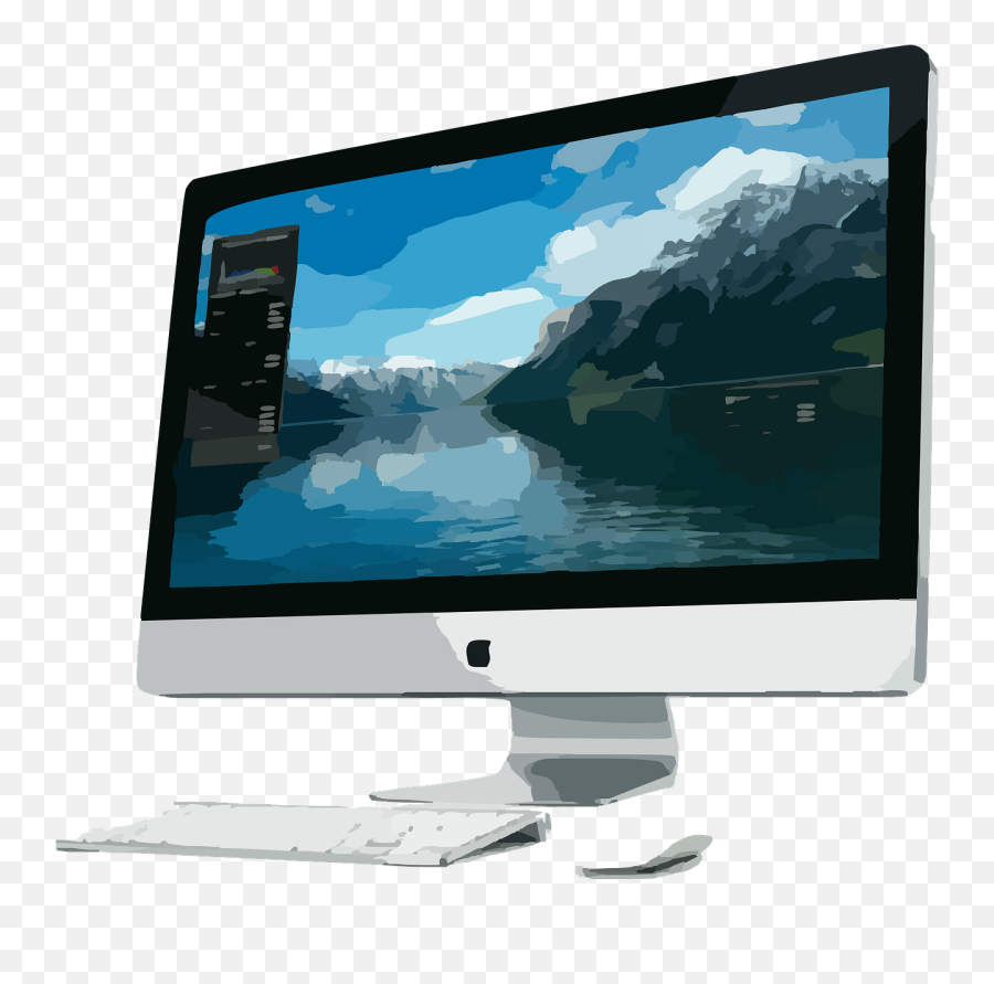Computer Apple Inc Monitor - Imac 27 Inch Png,Flat Screen Png