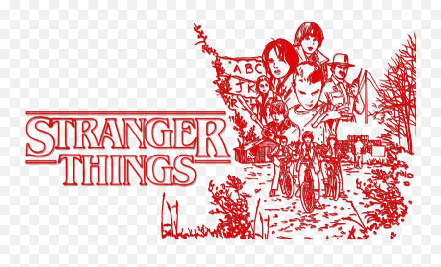 Download Hd Stranger Things Image - Logo Stranger Things Png Hd,Stranger Things Png