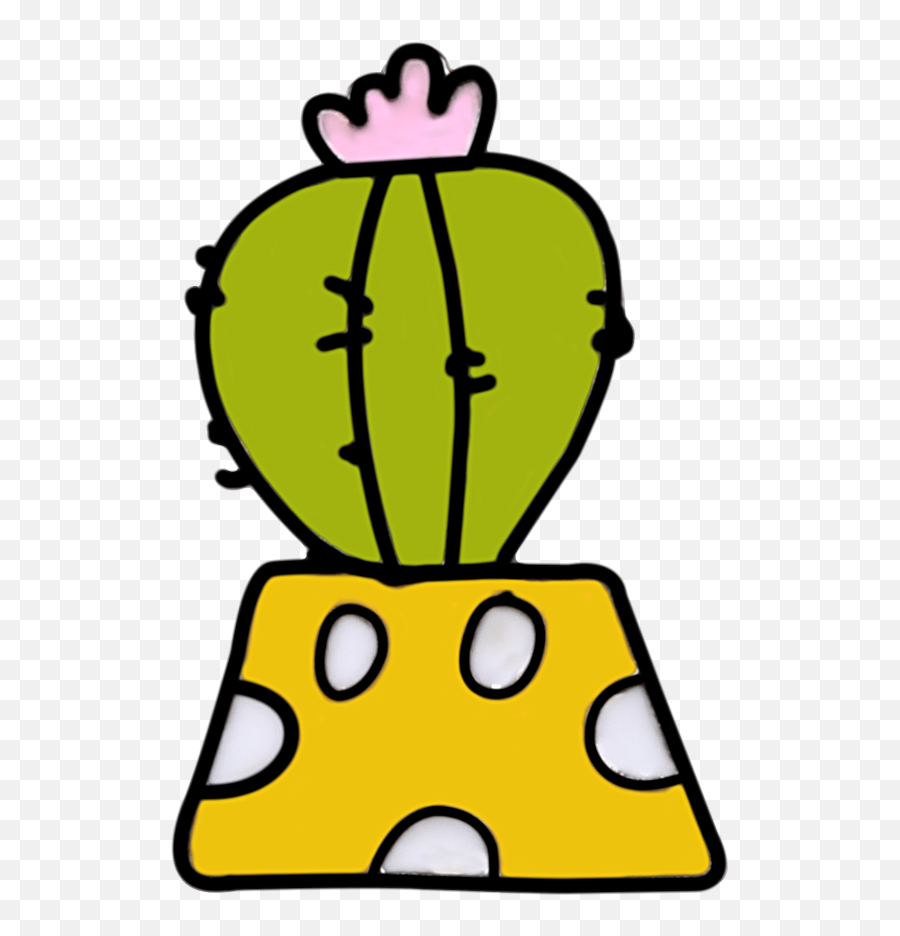 Us 055 36 Offcute Cactus Plant Brooch Pins Collection Kawaii Potted Lapel Pin Denim Jackets Brooches Badge Jewelry Gift For Children - Clip Art Png,Cute Cactus Png
