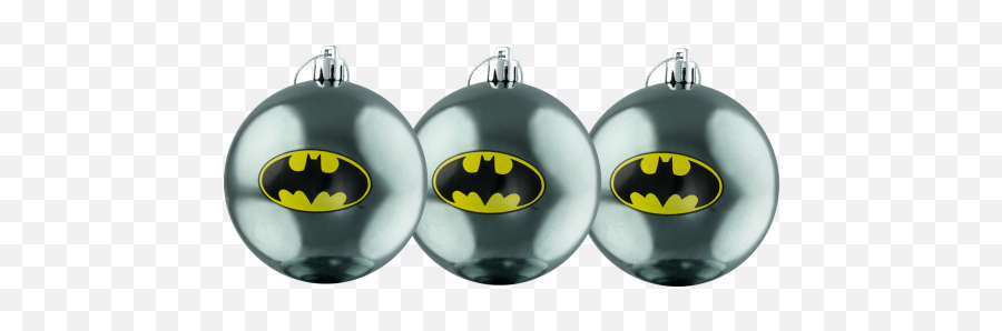 Batman - Logo Christmas Bauble Ornament 3pack Earrings Png,Pictures Of Batman Logo