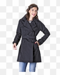 Download Exclusive Trench Coat Broadway Black - Overcoat Png Overcoat,Trench Coat Png