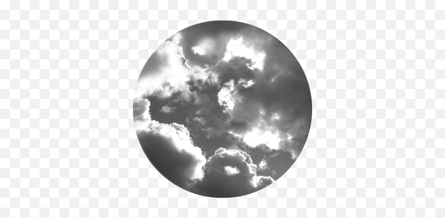 Cloudy Sky 6 Gobo - Cumulus Full Size Png Download Seekpng Monochrome,Cloudy Png