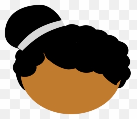 Free Photo Kid Child Head Icon Girl Children Silhouette - African American png