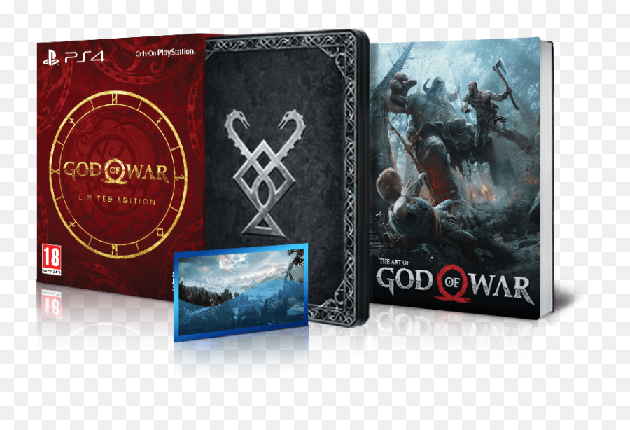 Buy Now God Of War Ps4 Games - God Of War Limited Edition Png,God Of War 2018 Logo