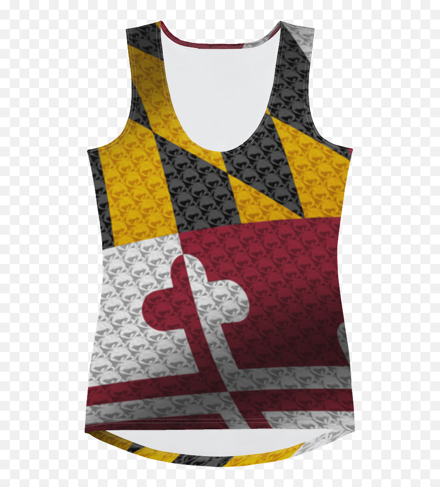 Maryland Flag Ladies Tank - Sleeveless Png,Maryland Flag Png