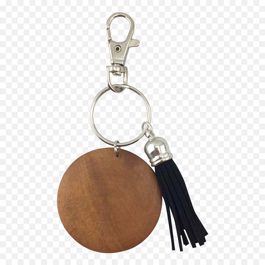 Wood U0026 Tassel Key Chain - Keychain Png,Tassel Png