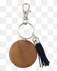 Wood U0026 Tassel Key Chain - Keychain Png,Tassel Png