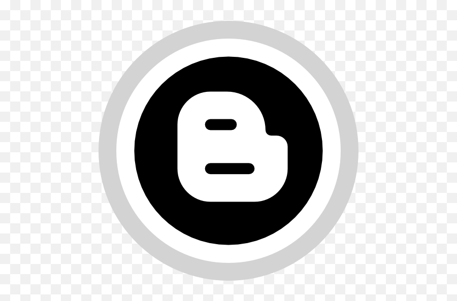 Social Media Logo Blogger Free Icon Of - Dot Png,Blog Icon Png