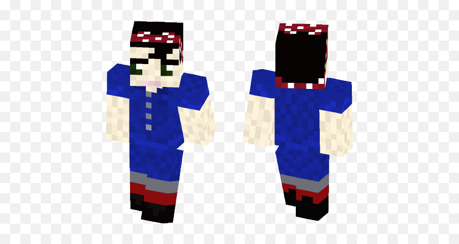 Download Rosie The Riveter Minecraft Skin For Free - Fictional Character Png,Rosie The Riveter Png