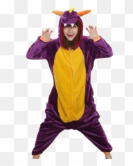 Spyro Dragon Onesies Kigurumi Co - Spyro Onesie Png,Spyro Transparent