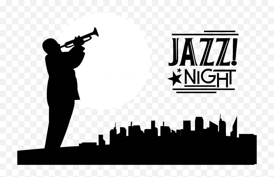 Jazz Clipart New Orleans - New Orleans Jazz Player Silhouette Png,New Orleans Png