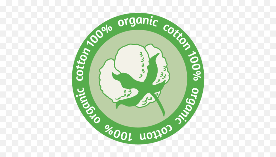 Organic Cotton - 100 Organic Cotton Logo Full Size Png Organic Cotton,Organic Png