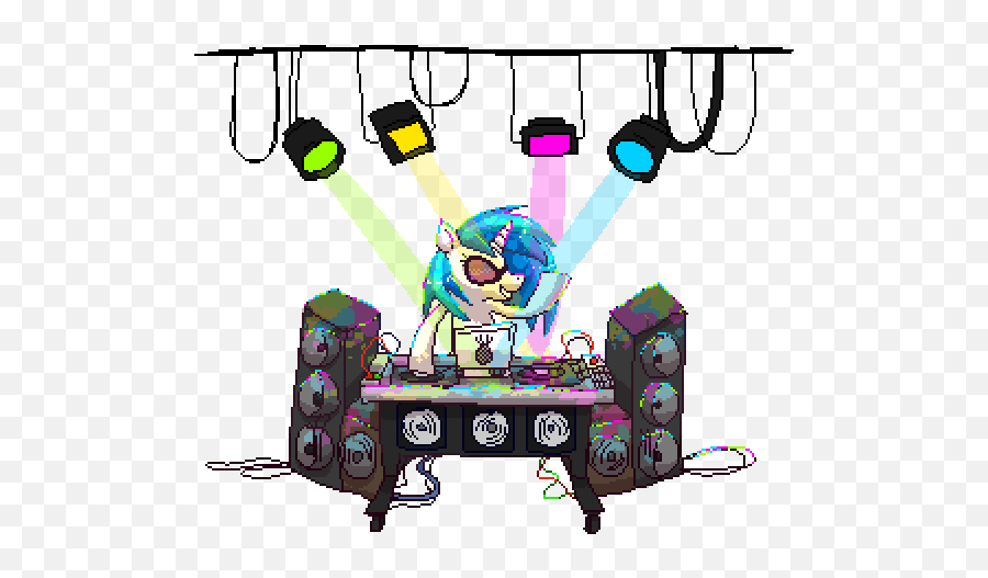 Cappydarn Dj Pon - 3 Pixel Art Safe Simple Background Transparent Background Dj Logo Png,Cappy Png