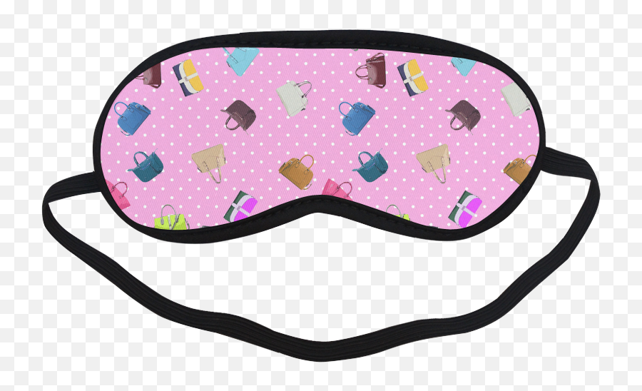Polka Dot Background - Clipart Sleeping Mask Png Blindfold,Polka Dot Background Png