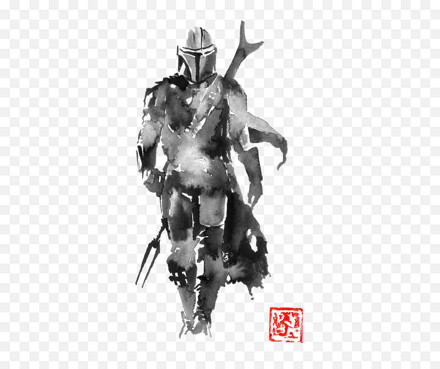 Mandalorian Puzzle - Mandalorian Japanese Art Png,Mandalorian Icon