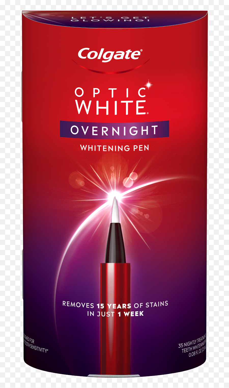 Colgate Optic White Overnight Teeth Whitening Pen 3 Hydrogen Peroxide - Walmartcom Teeth Whitening Pen Png,Icon White Spot Removal
