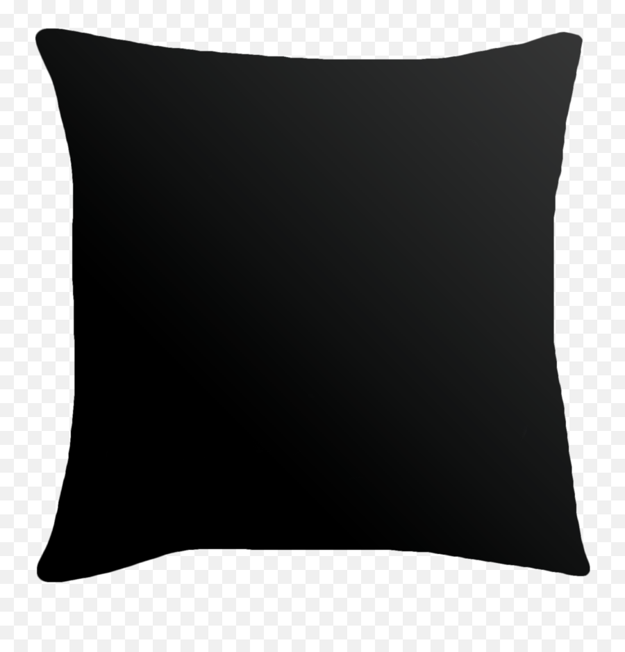 Black Pillow Transparent Png Clipart - Cushion,Pillow Png