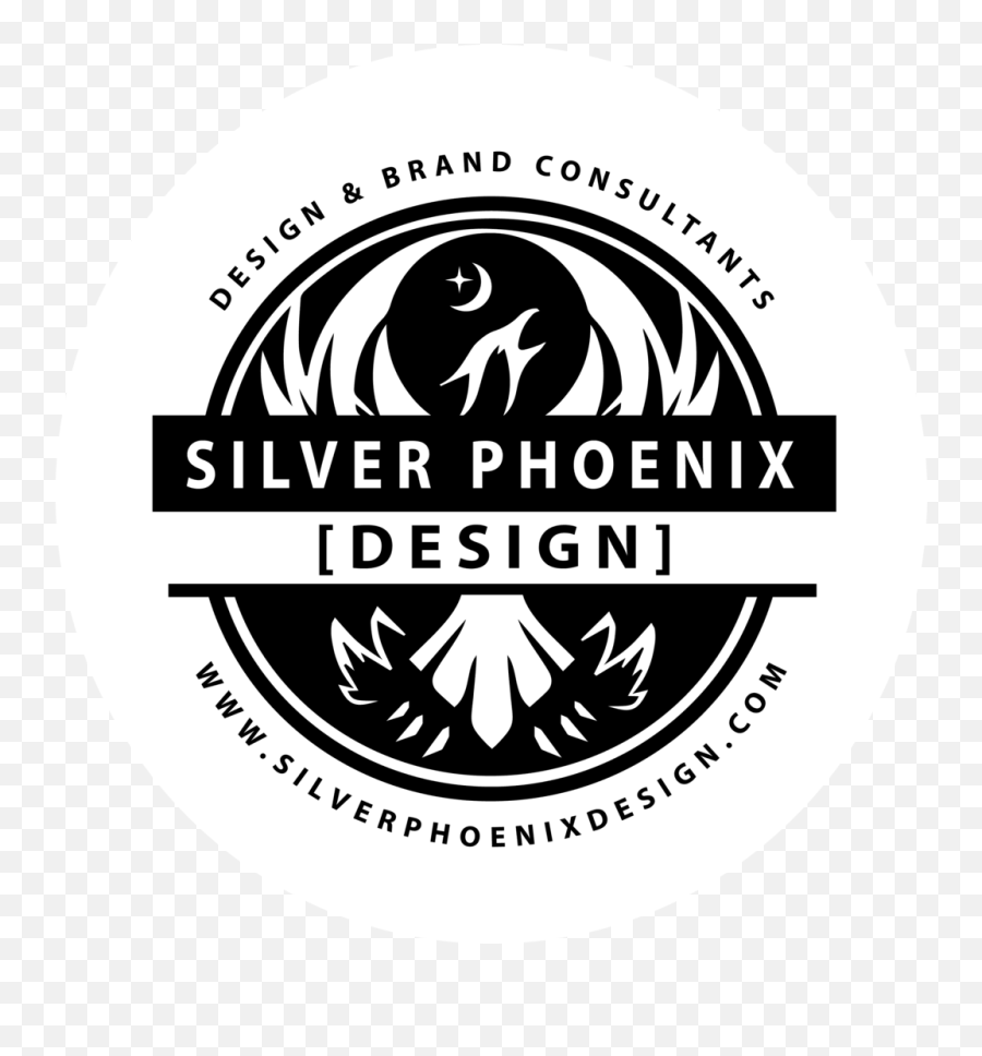 Silver Phoenix Design Small Business Branding U0026 Website - White Phoenix Logo Design Png,Phoenix Logo