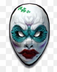 Download Mask Free Png Transparent Image And Clipart - Clover Mask Payday 2,Anonymous Mask Png