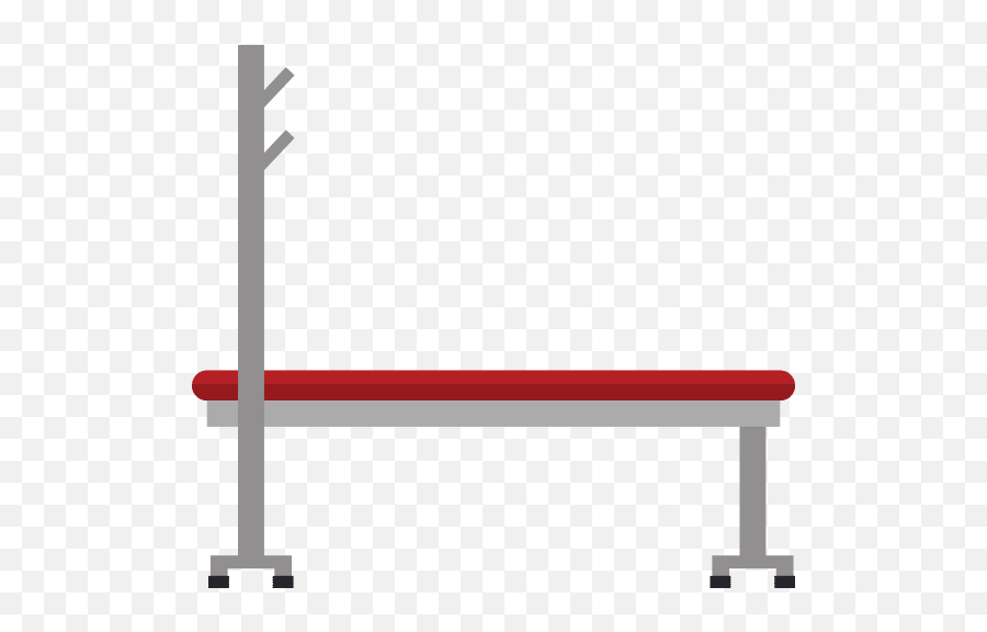 Silhouette Bench Press With - Solid Png,Bench Press Icon