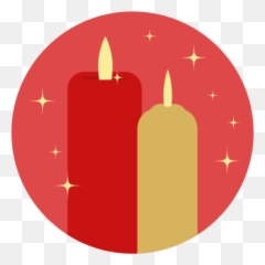 Christmas Candles Free Icon Of Advent Iconset - Christmas Candles Icon Png,Christmas Candle Png