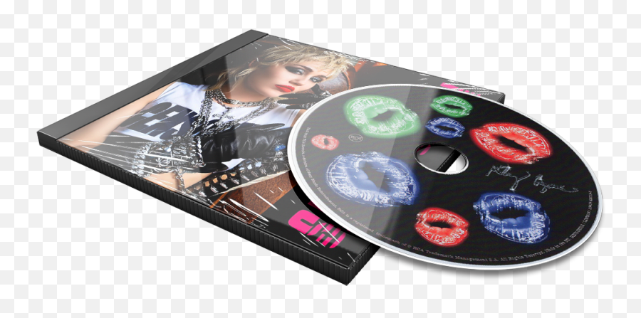 Miley Cyrus - Plastic Hearts Theaudiodbcom Plastic Hearts Cd Disc Png,Absolute Icon Eyeshadow Palette