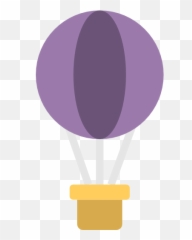 Transportation Flight Hot Air Balloon Icon - Ad Balloon Icon Png