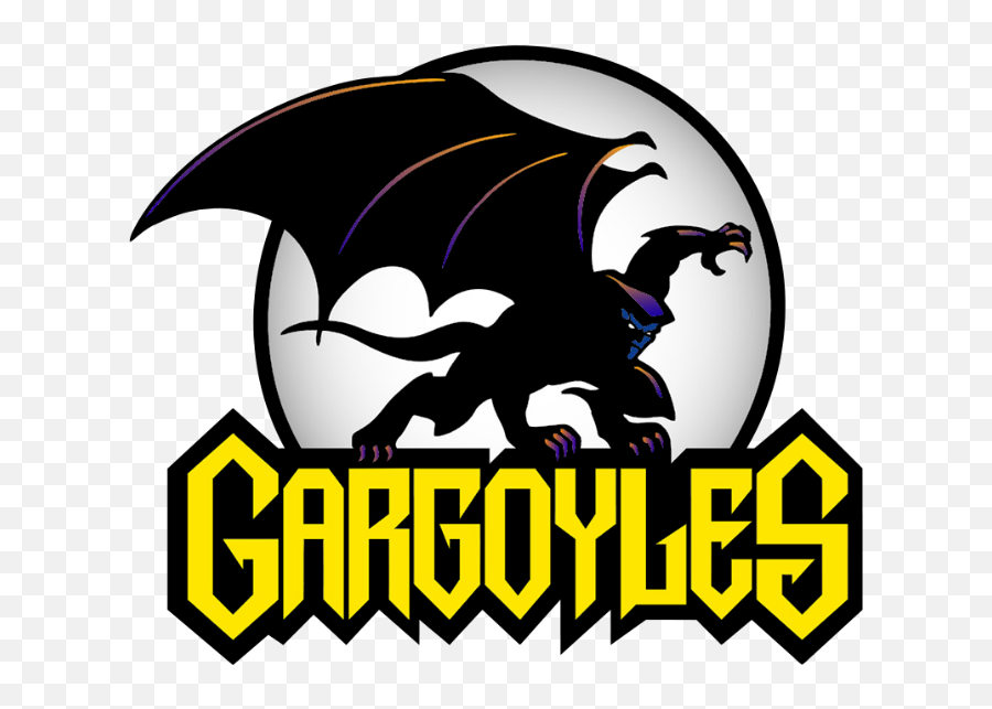Tv Fanart - Gargoyles Tv Show Logo Clipart Full Size Gargoyles Tv Png,Gargoyle Icon