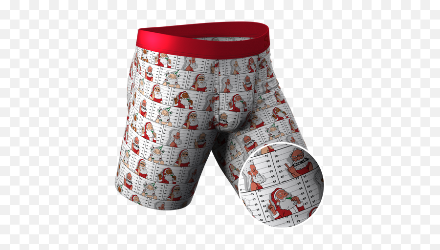 Christmas Underwear By Shinesty - Boardshorts Png,Funny Dirty Santa Greeting Icon