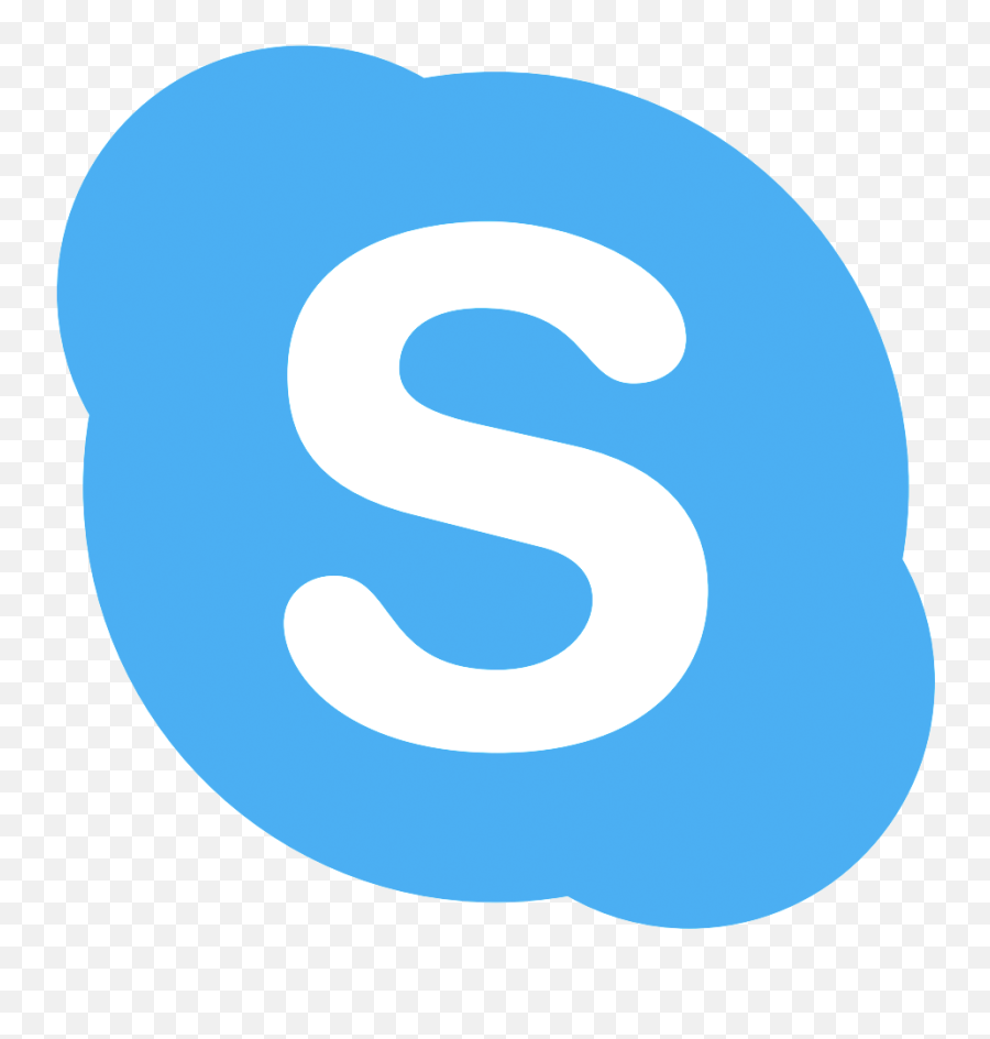 Skype Logo - Twitter Logo Png Footer,Internet Logos