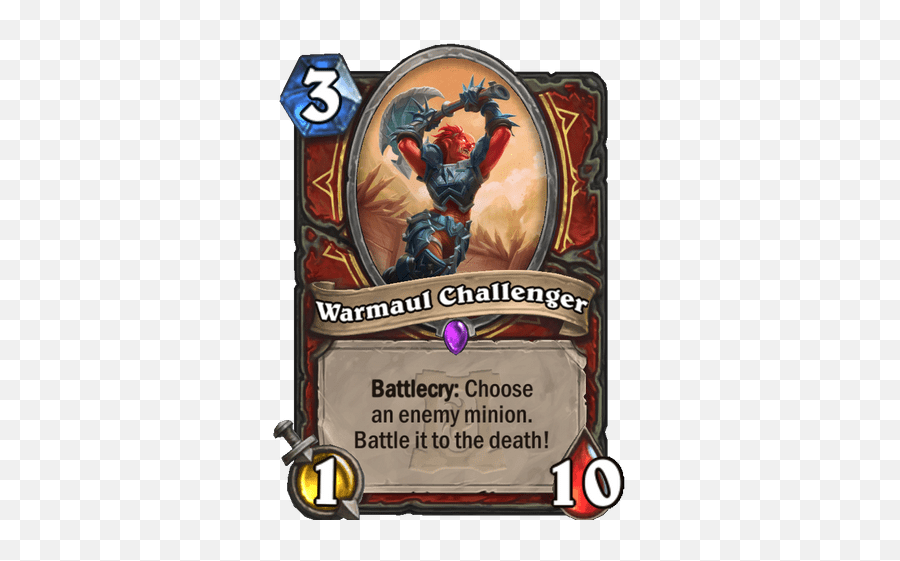Ashes Of Outland Set Spoilers Hearthstone Hs - Warmaul Challenger Png,Challenger Summoner Icon