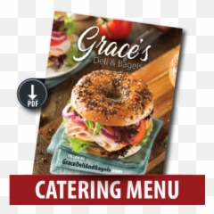 Home - Grace Deli and Bagels u0026 Breakfast All Day Doughnut Burger png