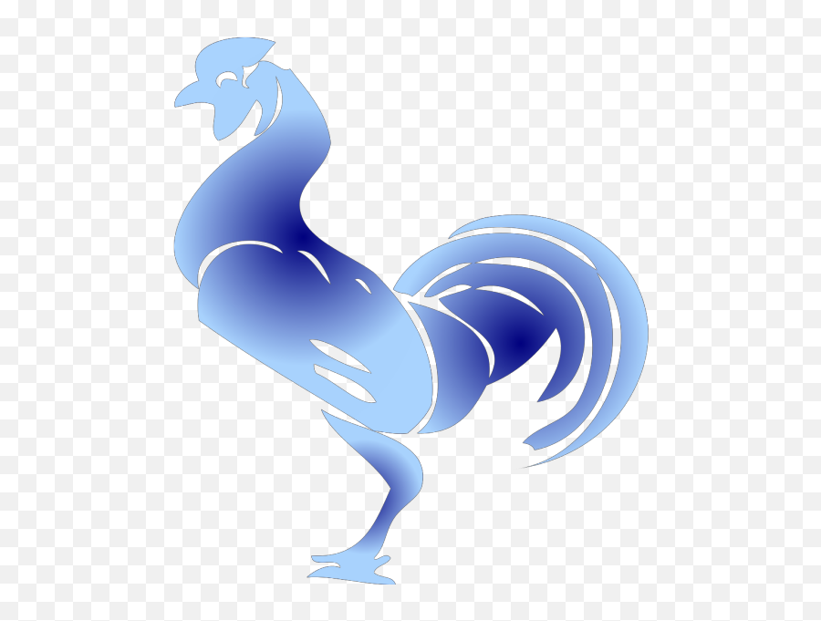 Blue Rooster Stencil Png Svg Clip Art For Web - Download,Icon Of St Peter