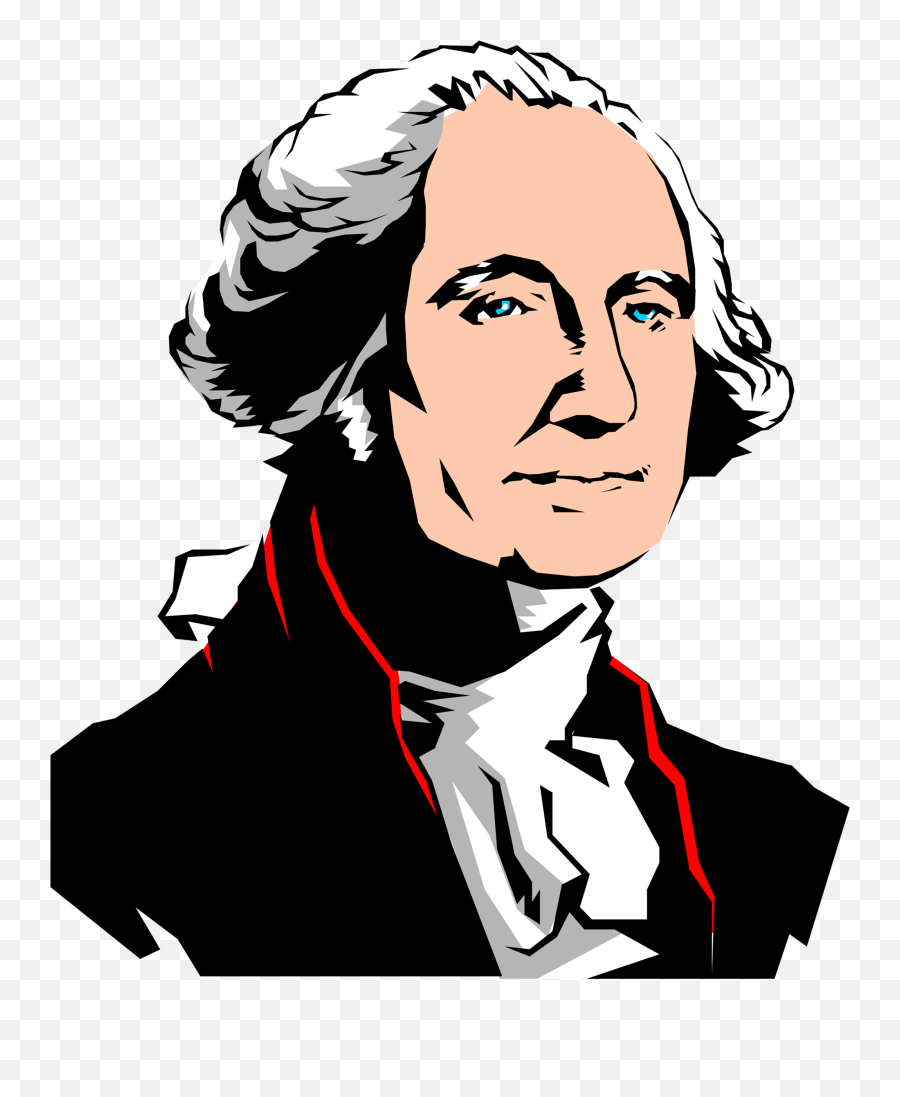 Washingtons Birthday Cliparts - Cartoon Image Of George Washington Png,George Washington Png