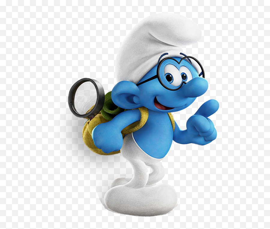 Brainy Smurf Png Image - Smurfs The Lost Village Brainy,Smurf Png