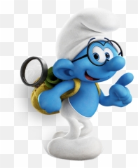 Brainy Smurf Png Image - Smurfs The Lost Village Brainy,Smurf Png