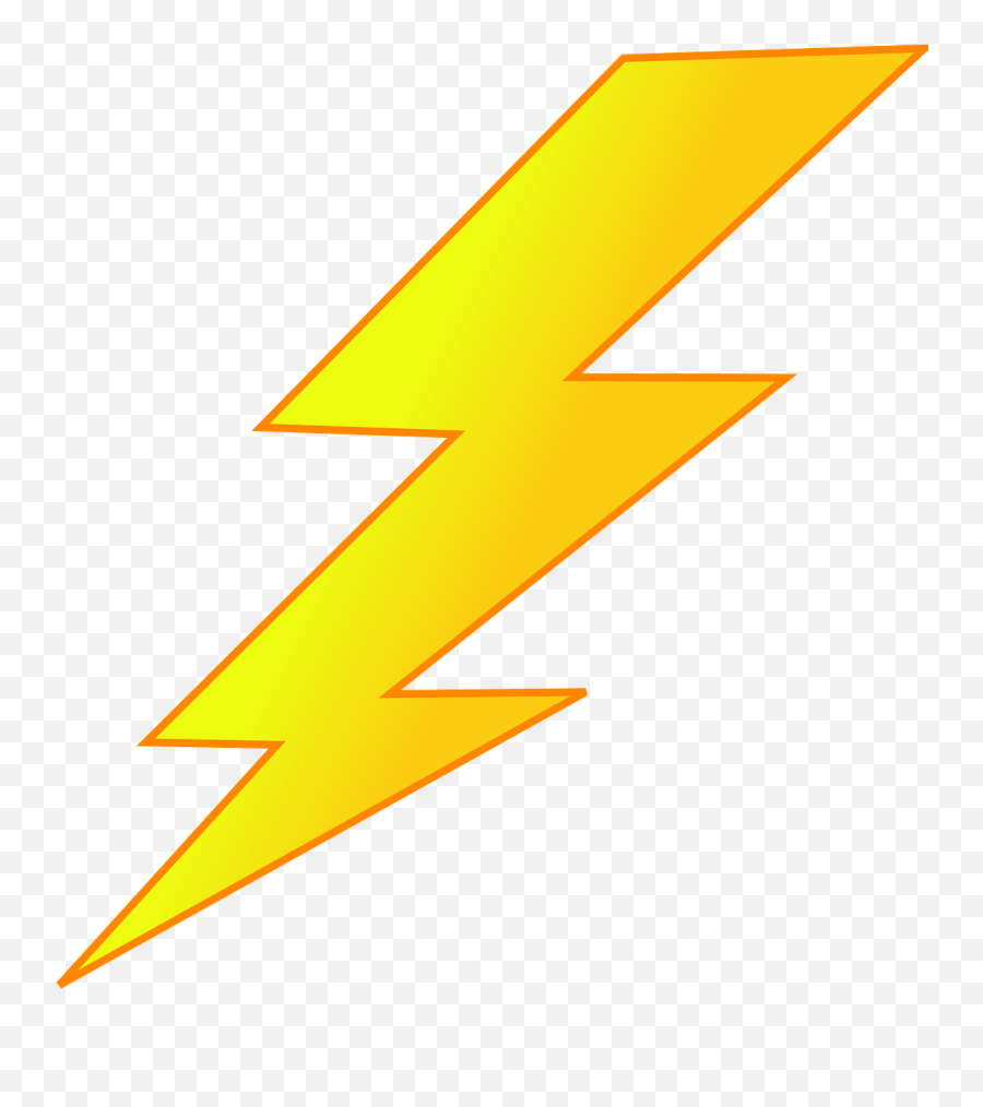 Lightning Bolt Yellow - Lightning Bolt Zeus Thunderbolt Png,Yellow Lightning Png
