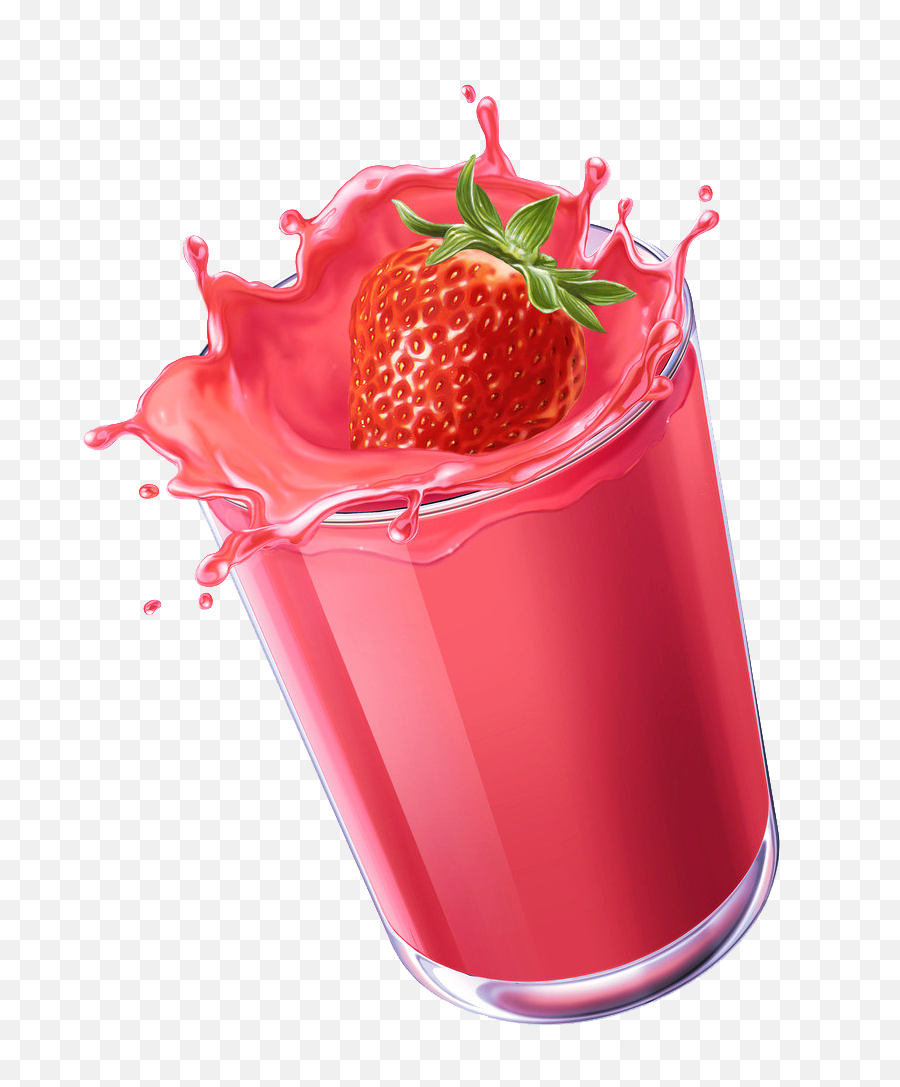Strawberry Juice Png - Strawberry Juice Png,Juice Png