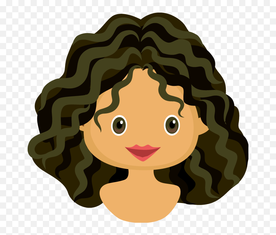 Curl Free Collection Download And Share Royalty - Curly Brown Hair Curly Clip Art Png,Wavy Hair Png