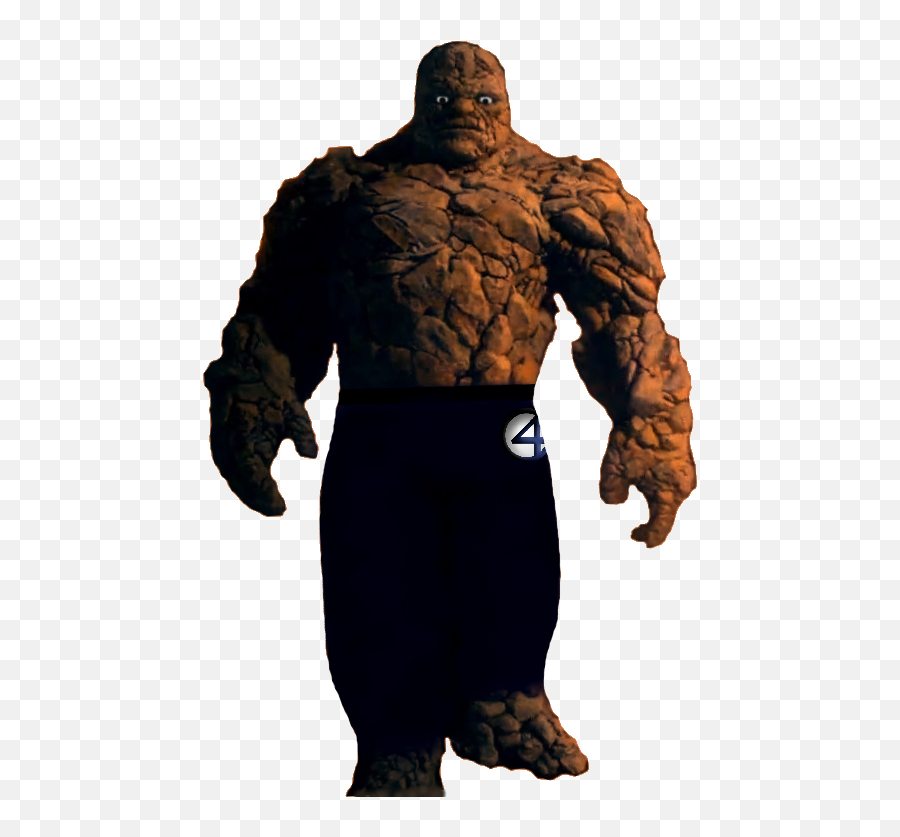 Marvel Fantastic Four 2015 Thing Png By - Art Marvel The Thing,Fantastic Four Logo Png