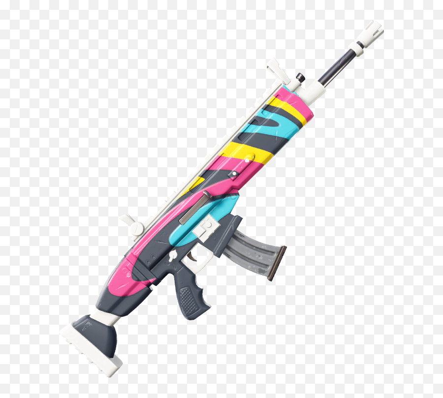 Fortnite Taffy Wrap Weapon And Gun - Black And White Wrap Fortnite Png,Fortnite Rocket Png
