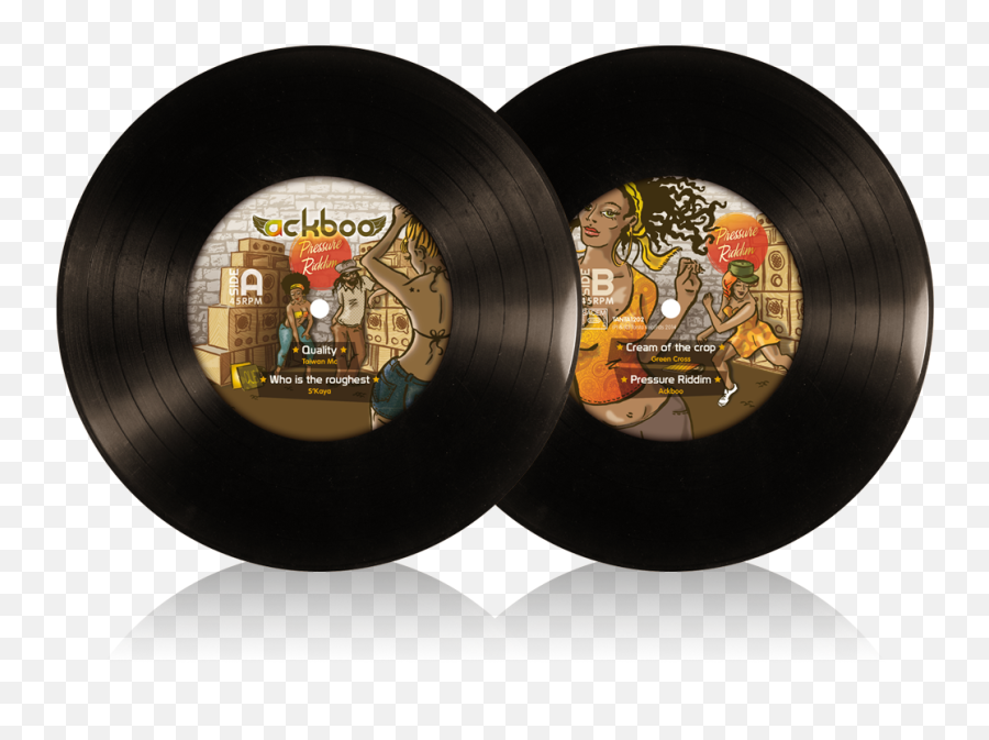 Download Vinyl - Pressure Riddim Phonograph Record Full Circle Png,Phonograph Png