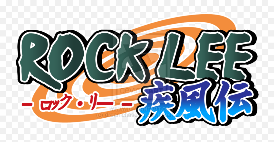 Rock Lee Logo Logos Naruto Characters - Rock Lee Logo Png,Rock Lee Png