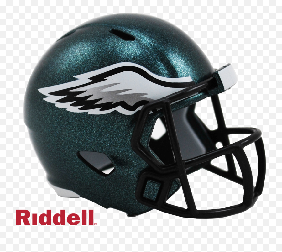 Philadelphia Eagles Riddell Nfl Speed - Eagles Helmet Cake Topper Png,Eagles Helmet Png