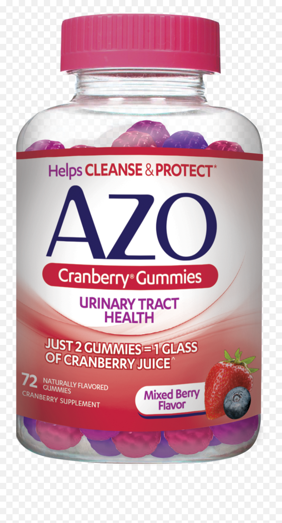 Azo Cranberry Gummies Help To Maintain Your Urinary Health - Azo Antibacterial Png,Cranberry Png