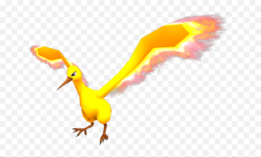 Wii - Super Smash Bros Brawl Moltres The Models Resource Chicken Png,Moltres Png