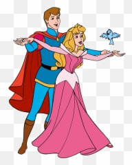 Aurora And Phillip Clip Art 2 Disney Galore - Cartoon Png,Princess Aurora Png