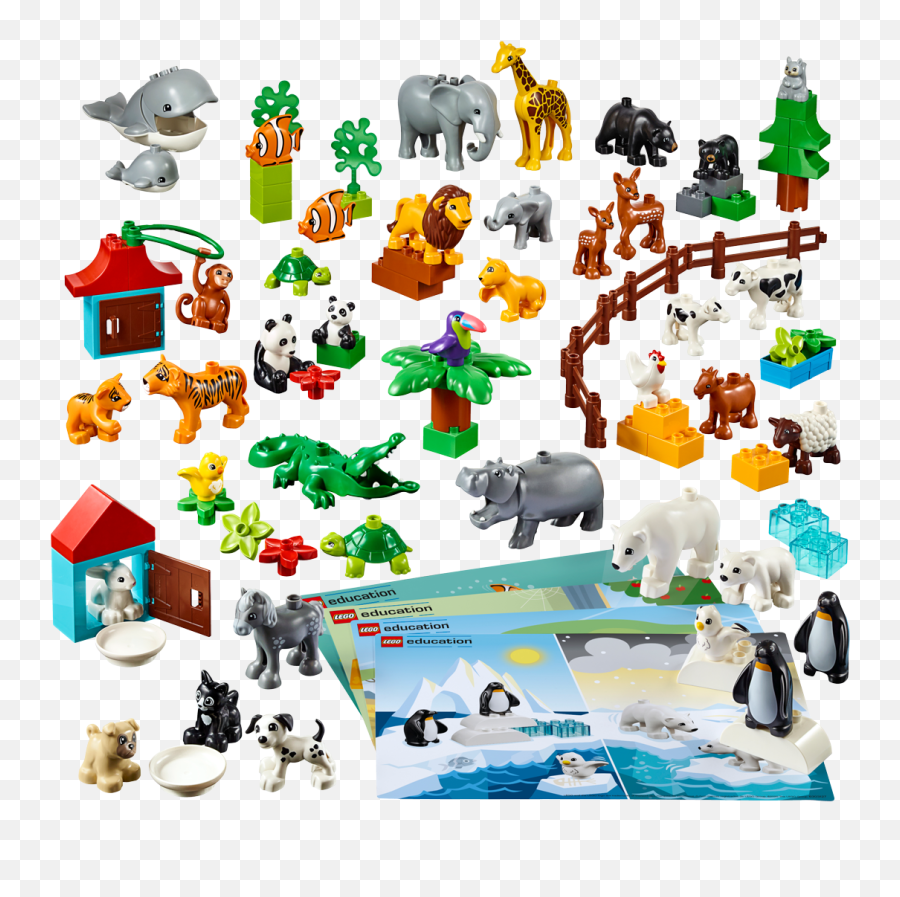 Animals By Lego Education Png Cartoon Animal