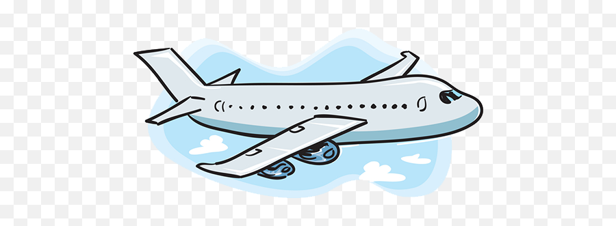 Cartoon Airplane Drawings Png U0026 Free - Transparent Airplane Clipart,Plane Clipart Png